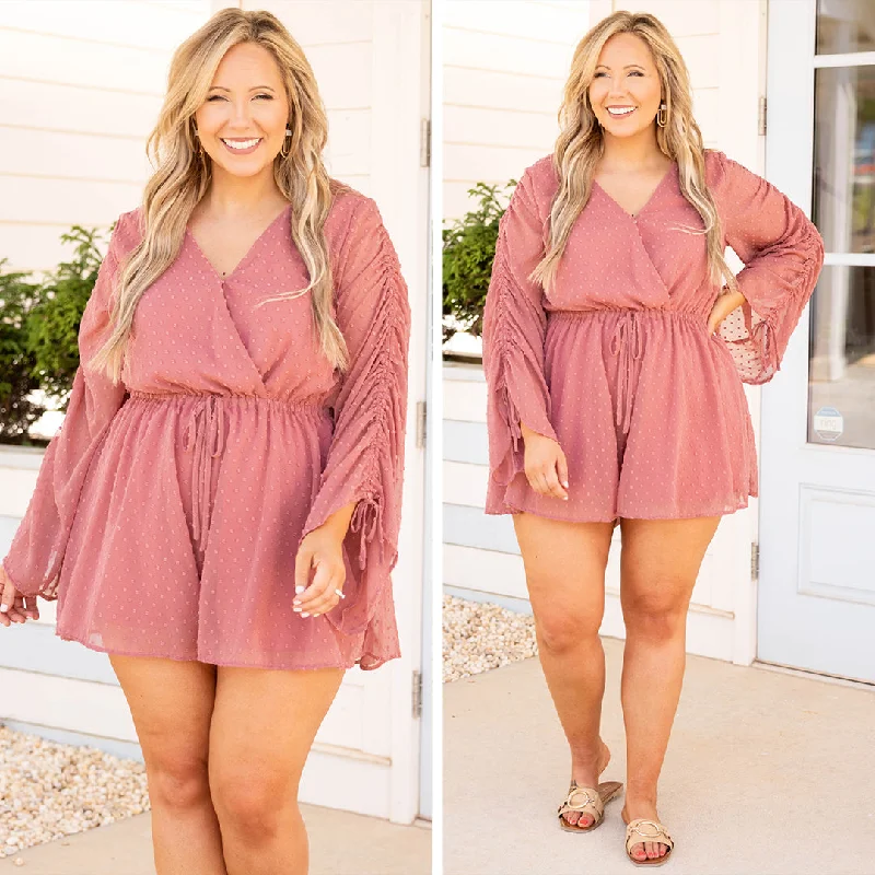 Bundle Offer Night Lights Romper, Mauve