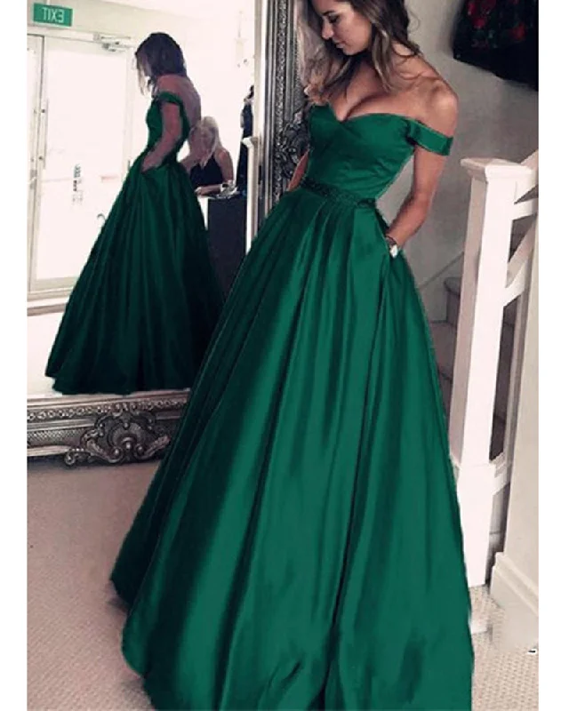 Outfits Ideas Classy Dark Green Prom Dress Long Senior Girls Graduation Formal Party Wear LP4411