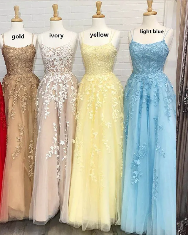 Chic Women’s Clothing Amazing Lace Senior Graduation Prom Dress with Straps  for Girls 2025 PD0524