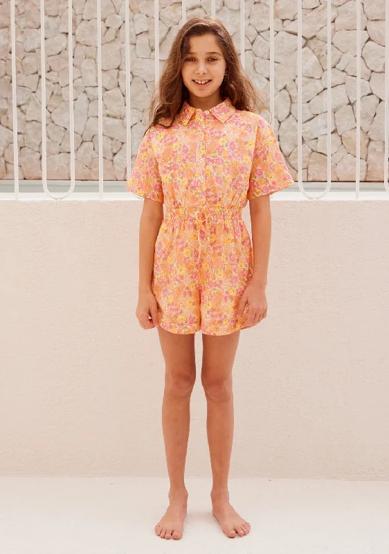 Wardrobe Upgrade Flowerette Cotton Romper