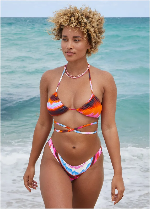 Best Online Women's Boutiques Ibiza Triangle Bikini Top - Desert Agate Cool