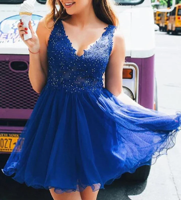 Special Occasion Wear Women Lace Prom Dresses Short Cocktail Gowns Girls Homecoming Dresses Short Graduation Dress YHD174
