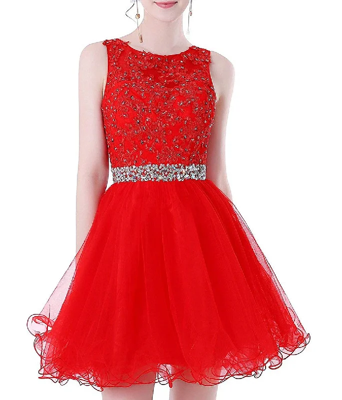 Latest Fashion Women Lace Prom Dresses Short Cocktail Gowns Girls Homecoming Dresses Short Graduation Dress YHD130