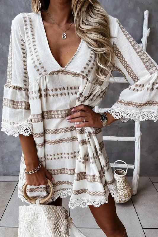 Sale For Women An Exotic Escape Lace Mini Dress