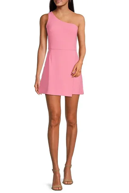 Fashion-Forward Morning glory one shoulder envelope dress