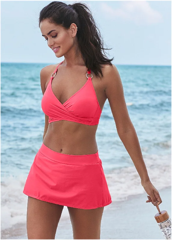 Flash Sale Or Flash Sales Laguna Wrap Bikini Top - Watermelon