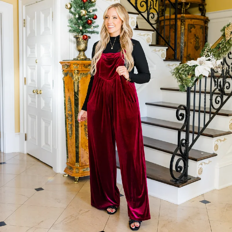 Women Online Clothing Boutiques Days Going By Jumpsuit, Ruby
