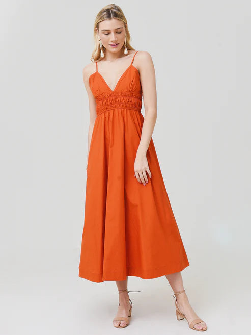 Trendy Fashion For Women Positano Maxi Dress - Spicy Red