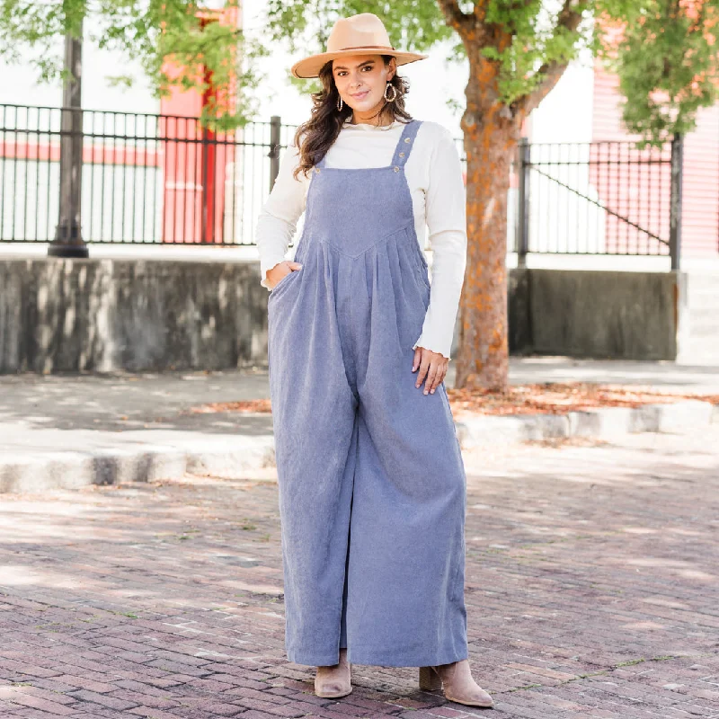 Online Boutique Stores Journey Of Love Jumpsuit, Lake Blue
