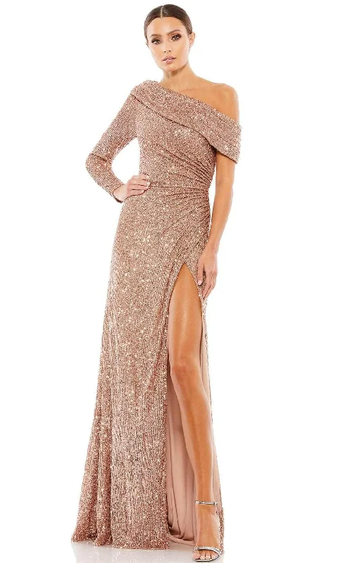 Clearance Event Ieena Duggal 26571 - Sequined Sheath Evening Gown