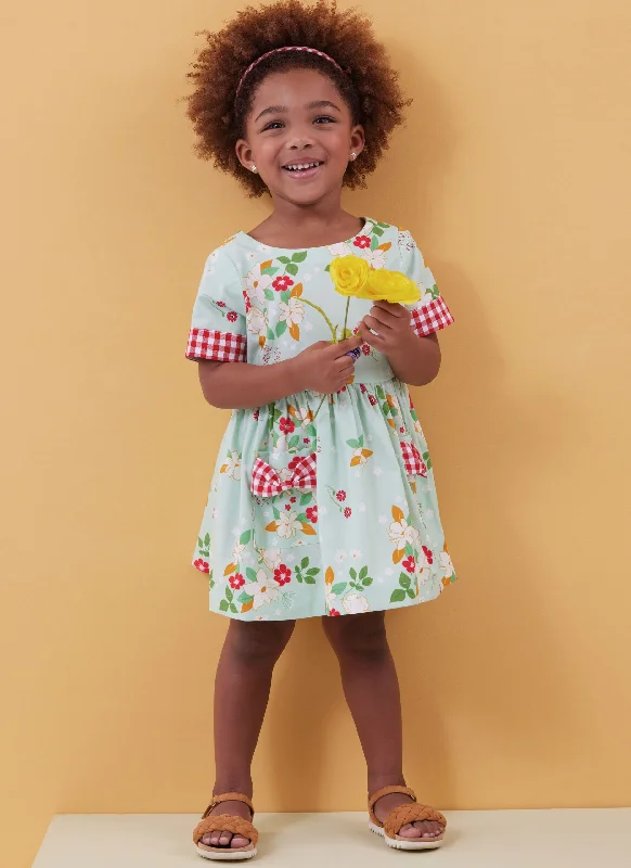 Early Bird Offer Butterick Baby/Child Dress & Romper B6987