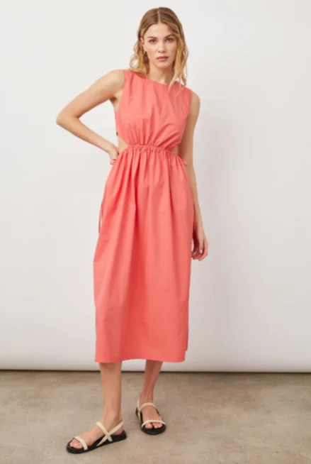 Flash Sales Today Spiced coral Yvette dress