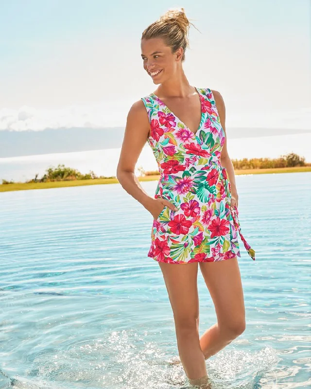 Women's Clothes Tommy Bahama Womens Island Cays Fiesta Romper Coverup - White*