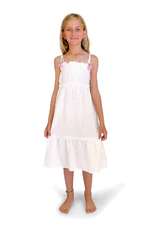 Grab The Hottest Deals Before They Disappear Solstice Dress-White