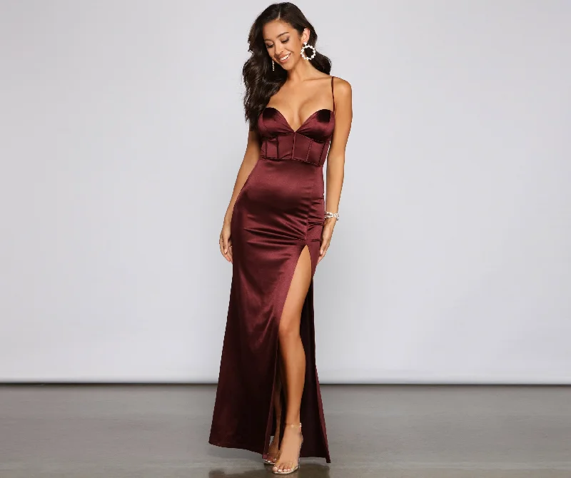 Everyday Fashion Deals – Chic Looks For Less Nora High-Slit Stylish Mermaid Dress