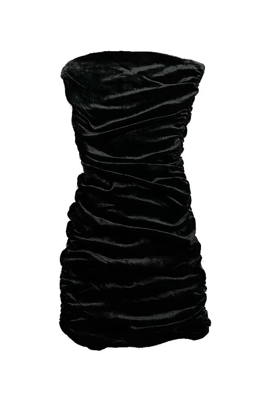 Trendy Women's Apparel Velvet Pamela Dress