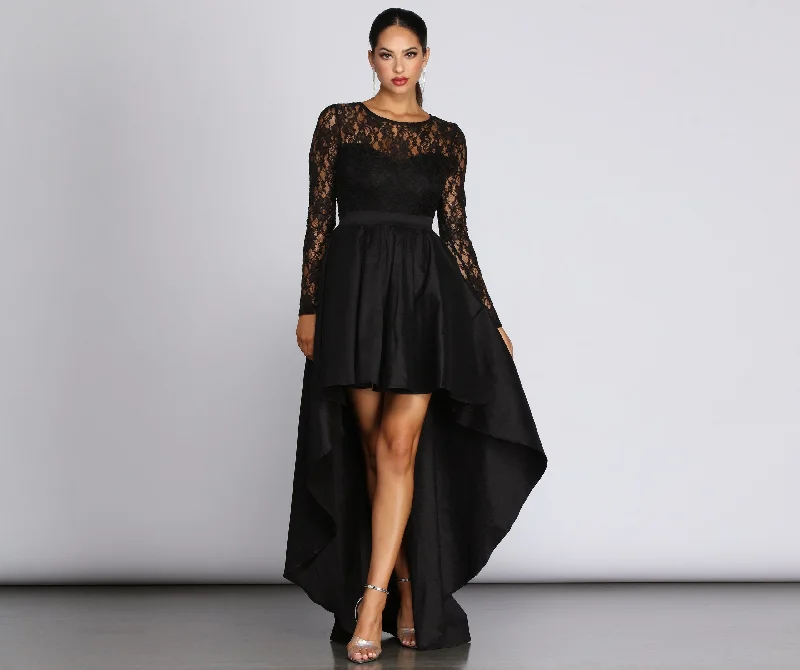 Flash Sale On Stylish Outfits – Hurry Before It's Gone Tamia Lace Stylish Drama Dress