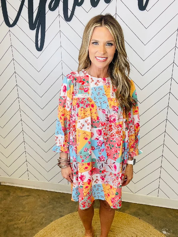 Imeless Style HONEY FLORAL DRESS--LAST ONE SALE