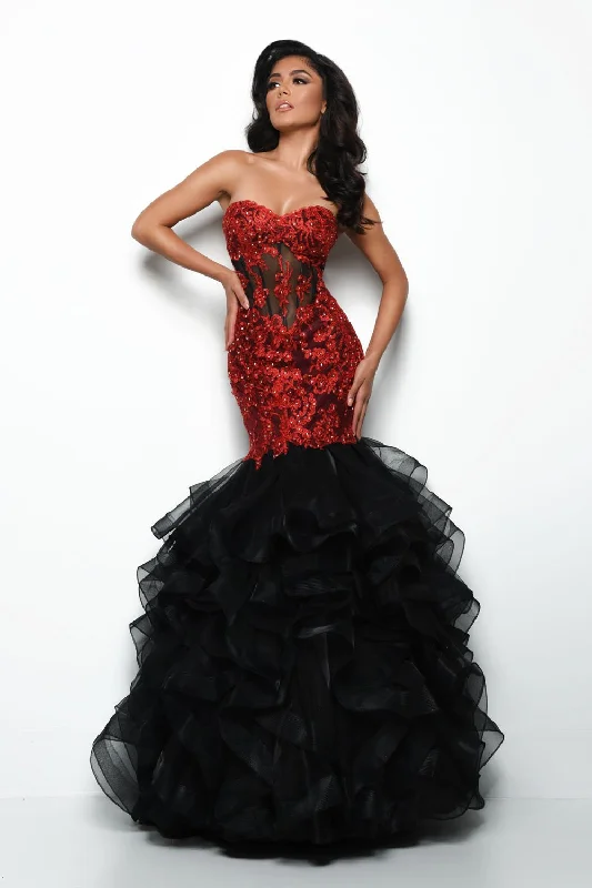 Women's Trendy Attire Jasz Couture 7025 Dress