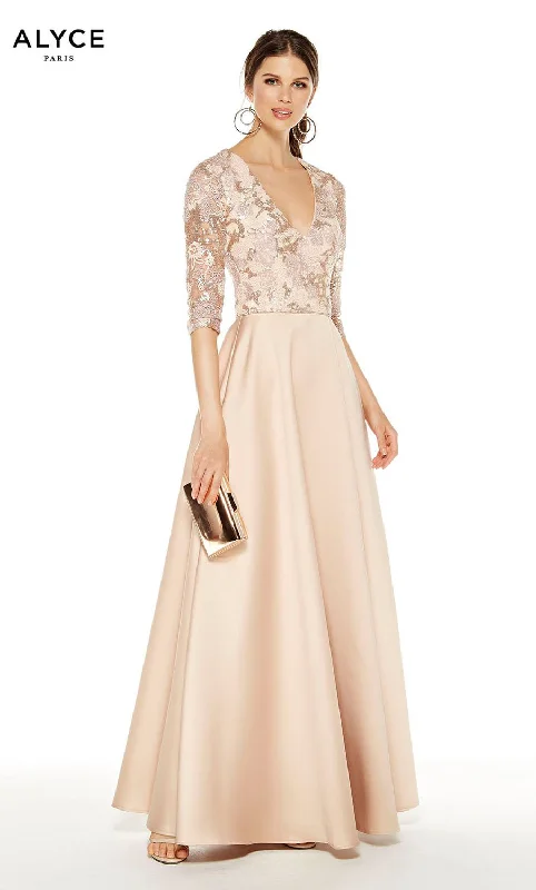 Flowy Fabric Alyce Paris 27388 Dress