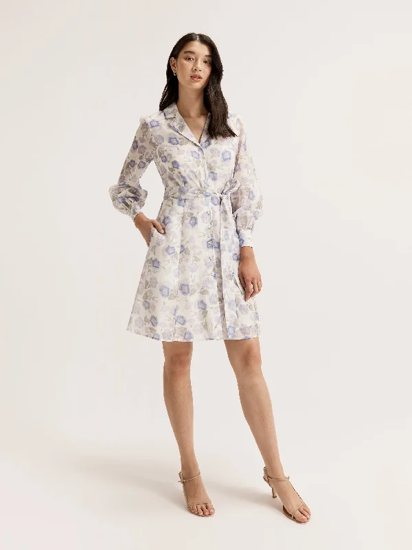 City Fashion Poetic Bloom Mini Dress