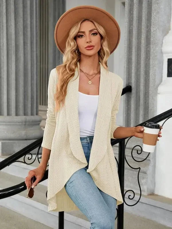 Special Offer Loose Collar Cardigan Top