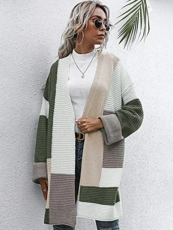 Hot Picks Long Knitted Women Cardigan Sweater