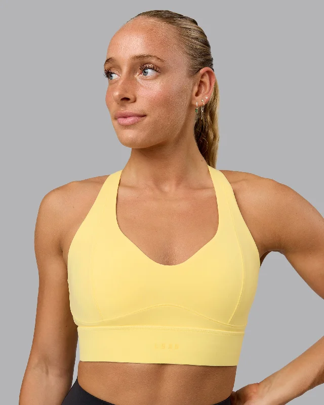 Fashion Essentials Sculpt Sports Bra - Lemon