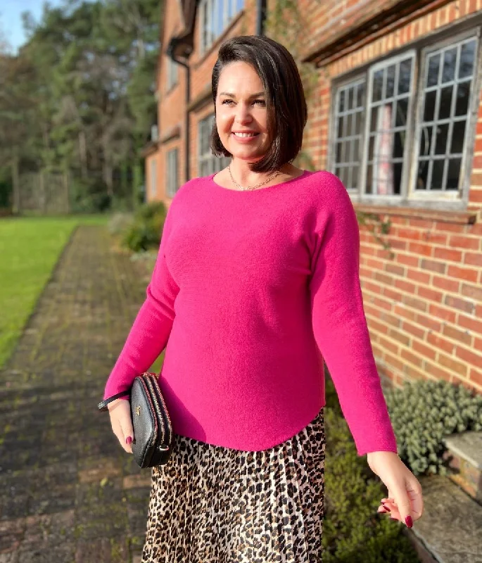 Style Versatile Women's Collection Pink Rachel Fine Knit Jumper