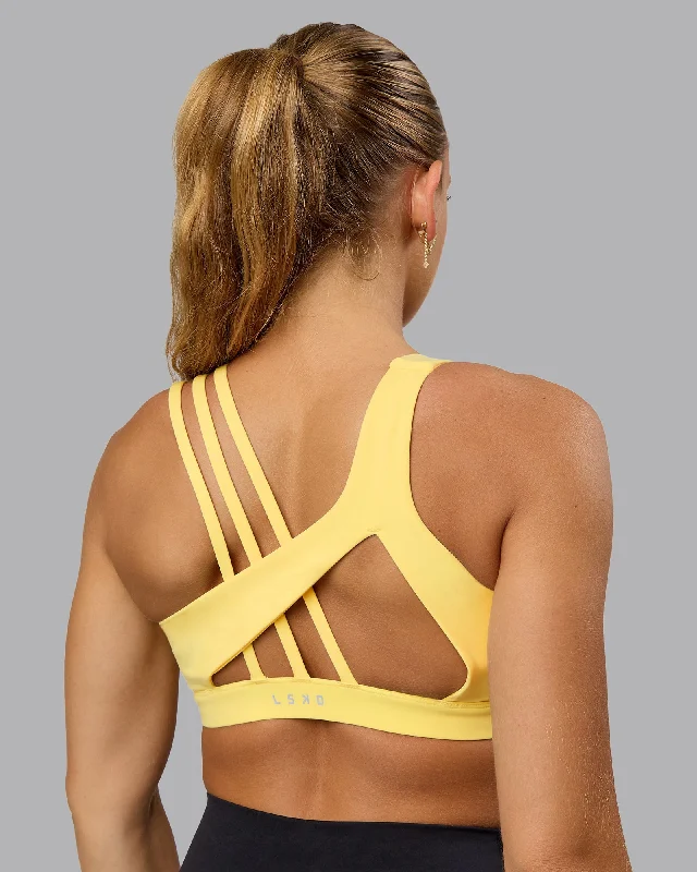 Relaxed Style Galvanise Sports Bra - Lemon