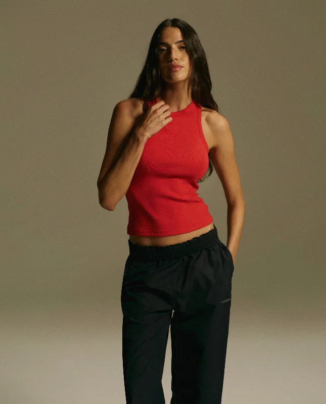 Sales Clothes Rib Racer Vest Top - Classic Red