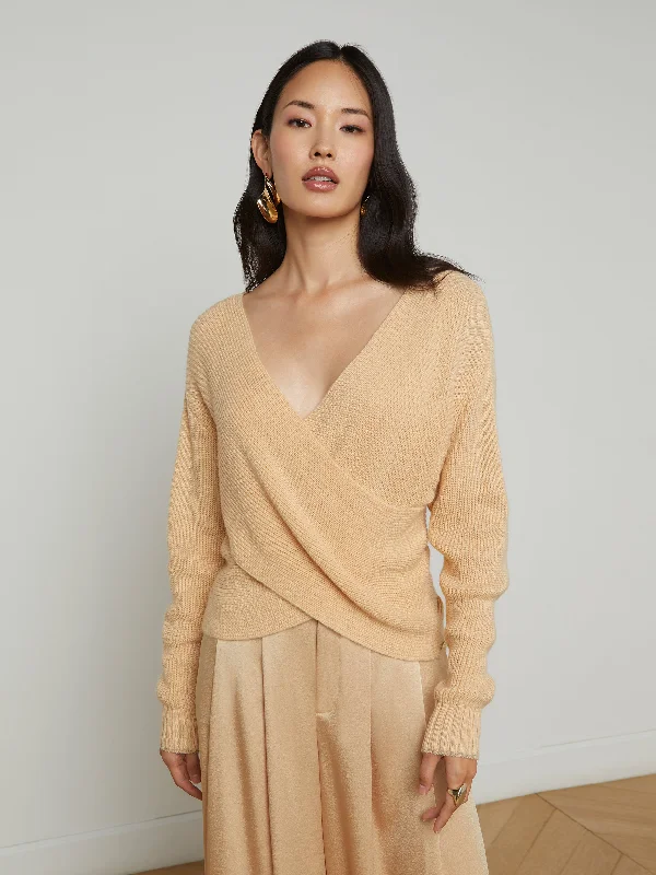 Comfort Meets Fashion Antonella Crossover Sweater