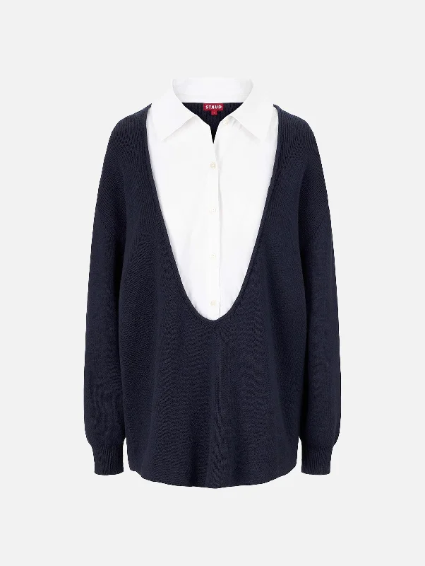 Latest Fashion for Women Coast Sweater in Navy & White