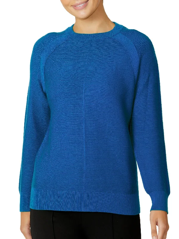 Comfort First Women's Wear Alexis Blue Knit Sweater
