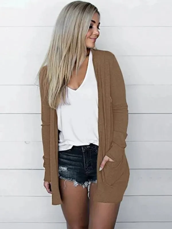 Crazy Discounts, Hurry Up Casual Knitted Women Cardigan Sweater