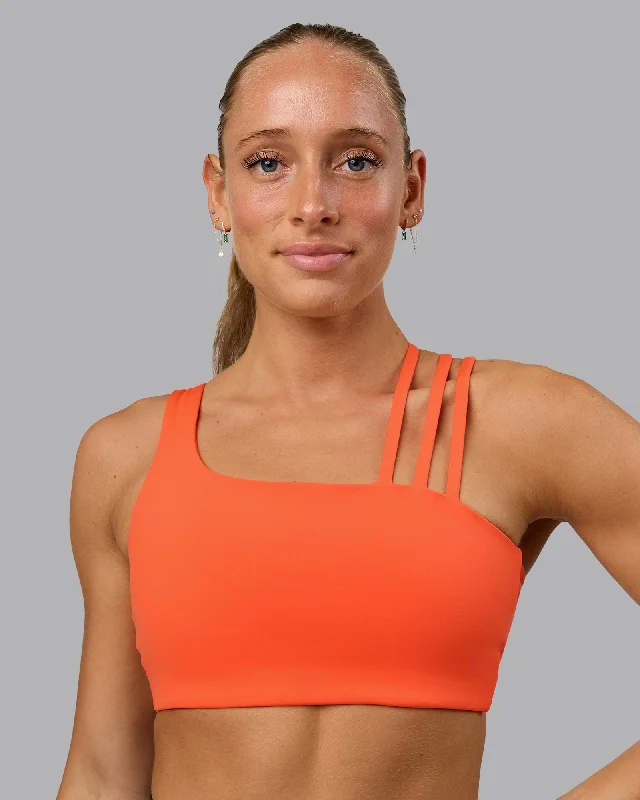 Elegant Clothing Galvanise Sports Bra - Ultra Orange