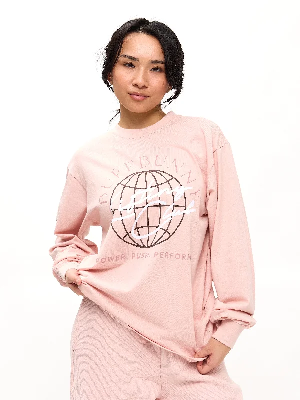 Exclusive Sale Lifting Club Long Sleeve Tee - Strawberry Milk