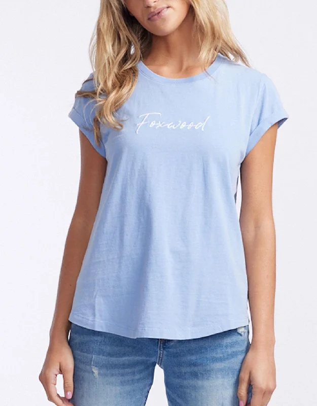 Fashion Sale Signature Tee - Light Blue