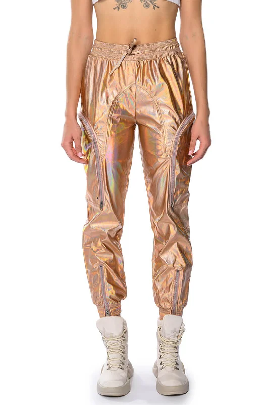 Women’s Casual Dresses ROCKSTAR METALLIC JOGGER