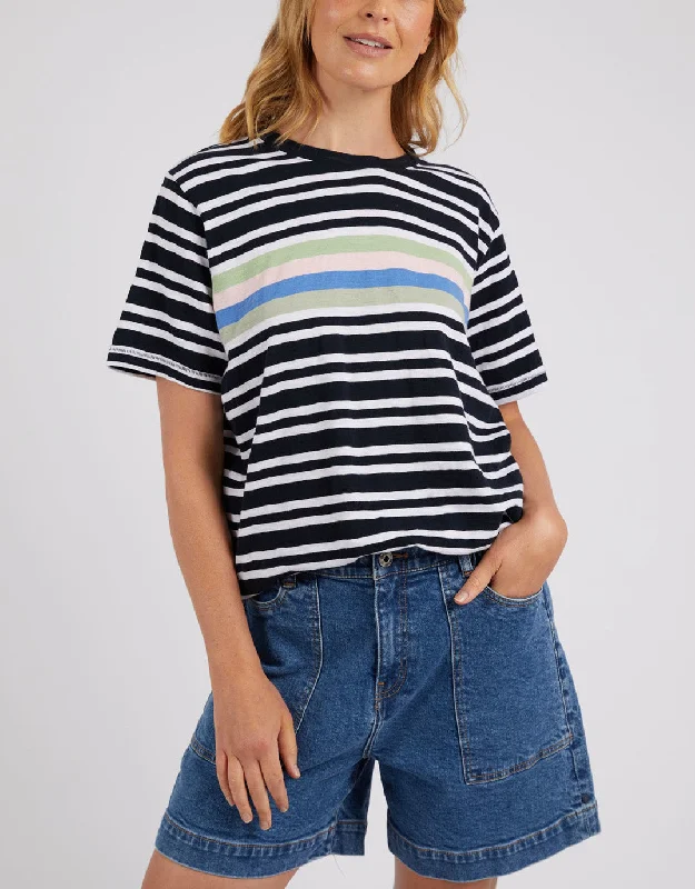 Casual Fashion Trends for Women Aligner Tee - Navy