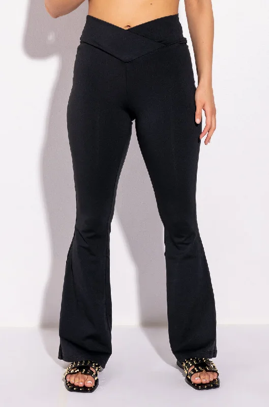 Earthy Tones SNATCHED HIGH RISE FLARE PANT