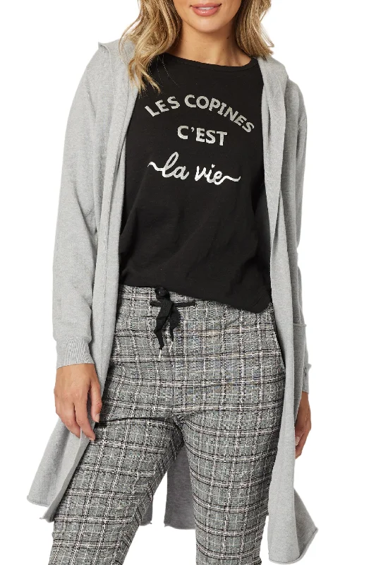 Trendy Women’s Fashion ELLA LONGLINE CARDI - 45290T
