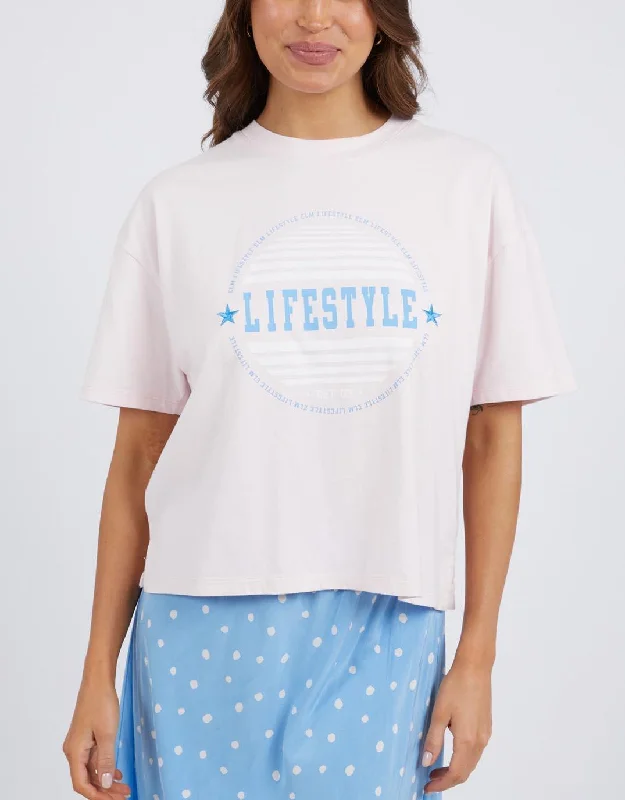 Affordable Women’s Fashion College Tee - Blossom