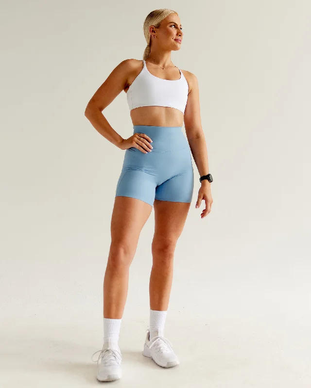 Must-Have Styles Twist Sports Bra - White