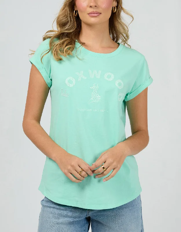 Exclusive Women’s Fashion Collection Effortless Tee - Neon Mint