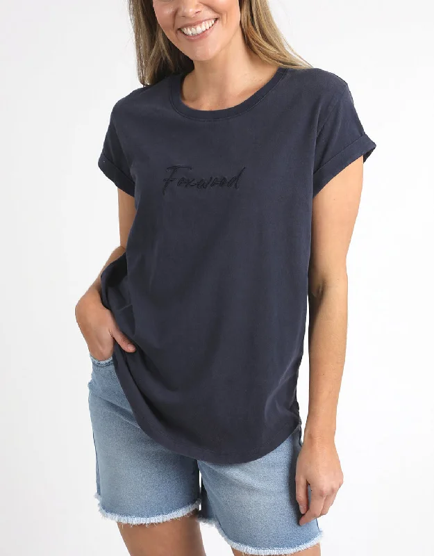 Limited Time Offers Signature Tee - Navy